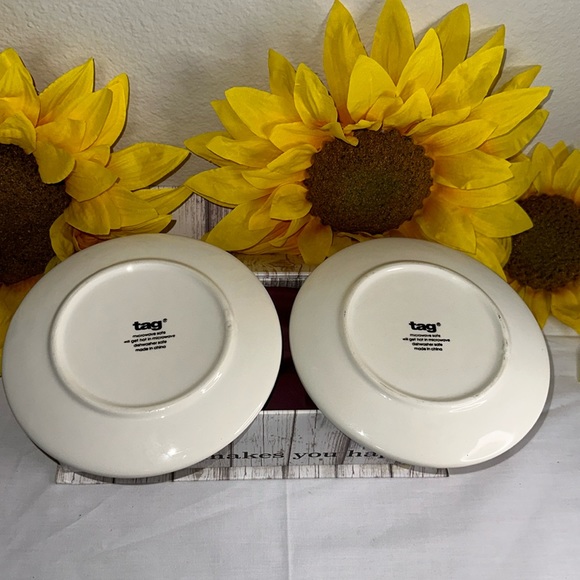 TAG Appetizer plates - set of 2 - Picture 2 of 8